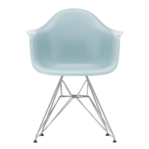 Cadeira de Braços em Plástico Eames DAR / Base Cromada